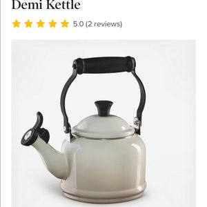 Le create Demi kettle color meringue